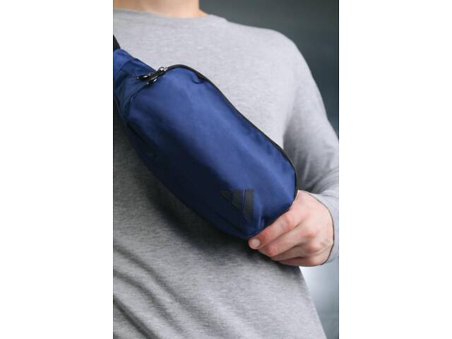 Бананка синя Adidas 1000d - Фото 3