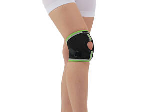Бандаж для підтримки підколінних сухожиль, наколінник, ортез на коліно з відкритою колінною чашкою, Розмір XXL