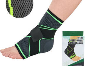 Бандаж гомілкостопу ортез підтримуючий захисний фіксатор LuTing для занять спортом