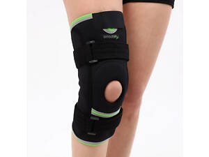 Бандаж на колінний суглоб неопреновий, фіксуючий наколінник, бандаж на коліно Розмір L