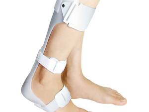 Бандаж сильної фіксації гомілковостопного суглоба пластиковий Ortop OH-908 правий L