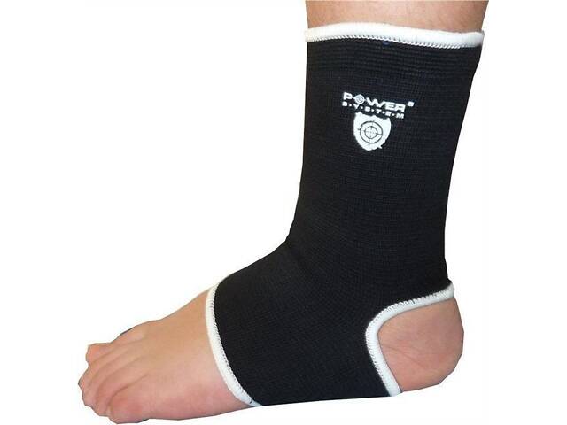 Бандажі на гомілкостоп Power System PS-6003 Ankle Support Black (2шт.) M - Фото 2