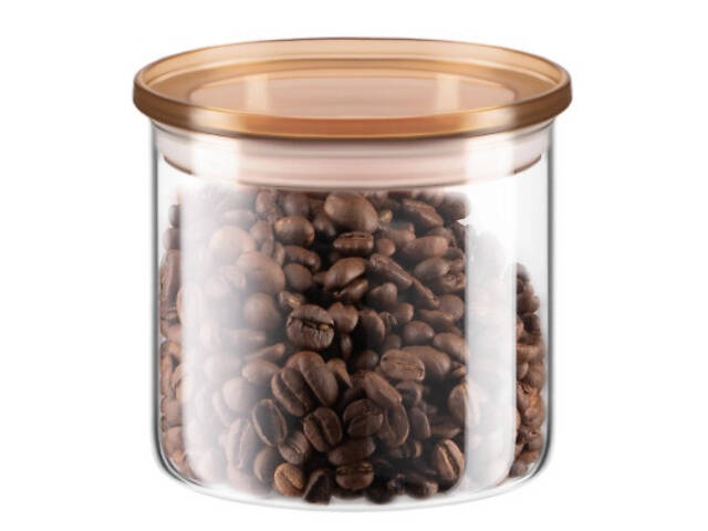 Банка Ardesto Fresh 500 мл, скло, пластик, прозорий (AR1305SFM) - Фото 5