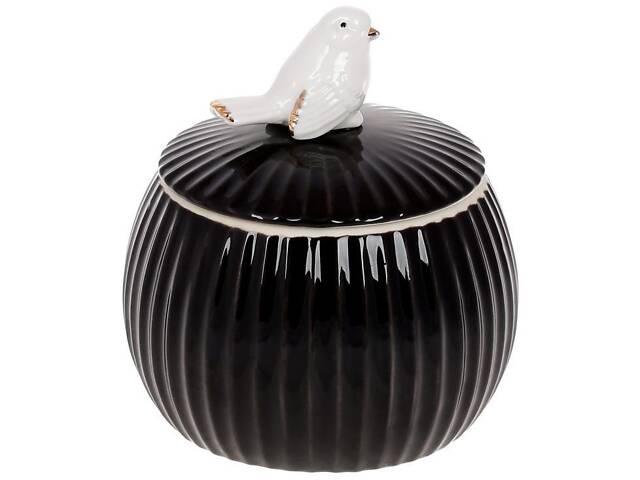 Банка для продуктів Чорна пташка об'єм 750 мл Bona DP116428 - Фото 1