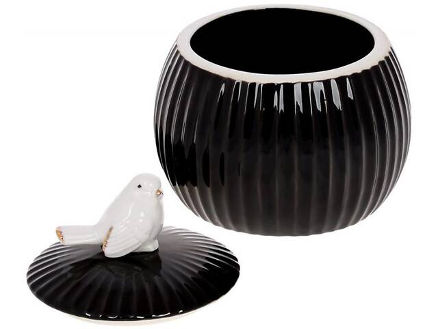 Банка для продуктів Чорна пташка об'єм 750 мл Bona DP116428 - Фото 2