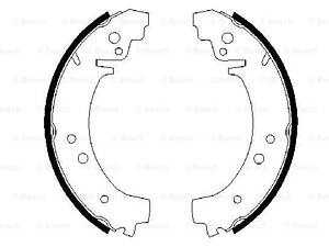 Барабанные тормозные колодки BOSCH 986487217