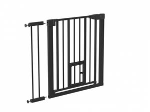 Барьер межкомнатный-лестничный Tulano Guardian 2.0 Black 75-96 см