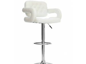 Барний стілець Hoker Just Sit VINCI-білий