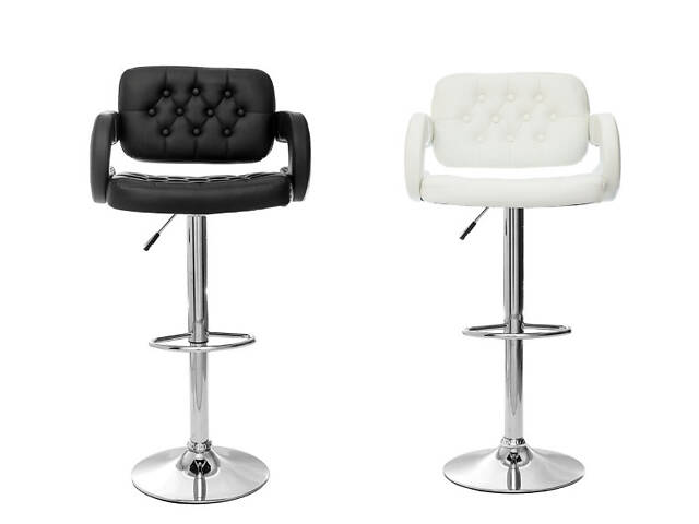 Барний стілець Hoker Just Sit VINCI-білий - Фото 4