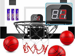 Баскетбольное кольцо TREYWELL с электронным табло, 3 мяча и 3 батарейки