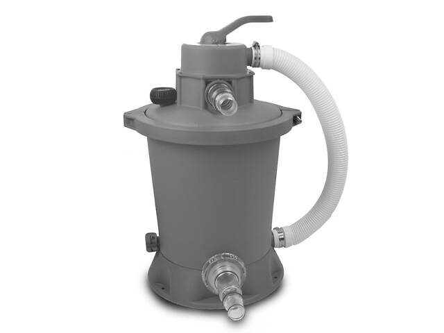 Басейн EXIT круглий з куполом 450х122 см + тепловий насос + пісочний фільтр 'камінь' - Фото 8