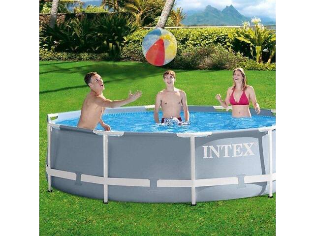 Басейн каркасний круглий Інтекс 26700, 305x76 см - Фото 3