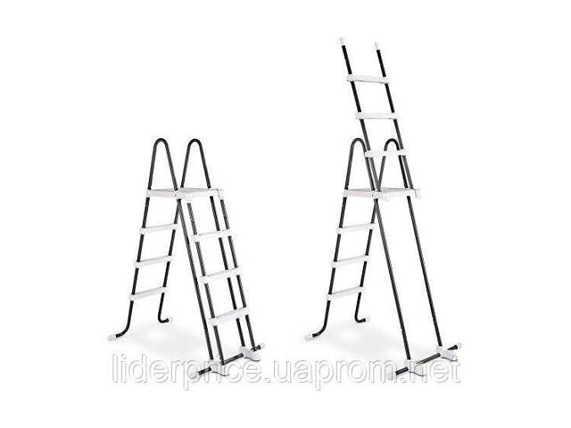 Каркасний басейн з куполом EXIT чорна шкіра 360х122 см, пісочний фільтр+тепловий насос, оригінал!! - Фото 3