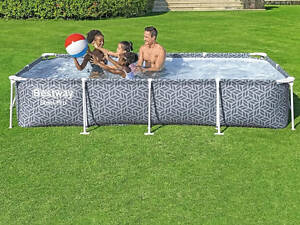 Басейн каркасний Steel Pro Bestway 561FV 4000 л 366 х 201 х 66 см, обладнаний насосом
