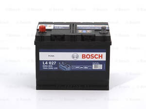 Батарея аккумуляторная Bosch L4 027 12В 75Ач 600A(EN) L+