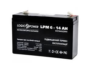 Батарея до ДБЖ LogicPower LPM 6В 14 Ач (4160)