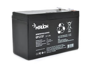 Батарея до ДБЖ Merlion 12V-7.2Ah (GP1272F1)