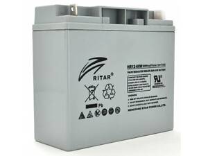 Батарея до ДБЖ Ritar HR12-60W, 12V-17.0Ah (HR1260W)