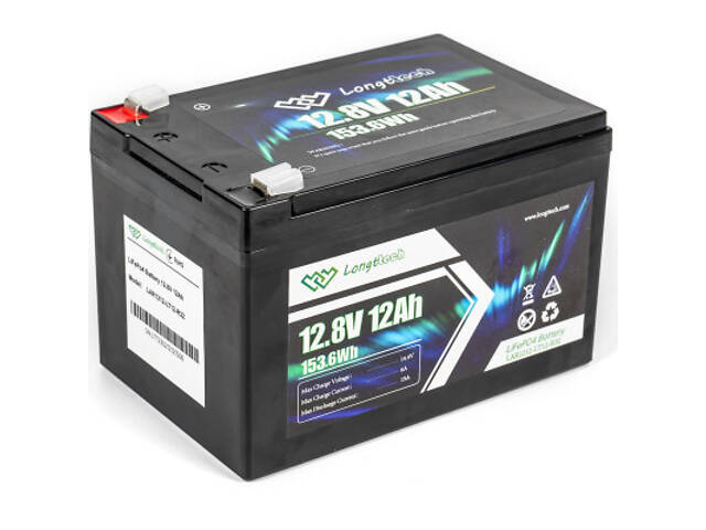 Батарея LiFePo4 Longttech LiFePO4 12.8V - 12Ah (LAR1212-LT12-R32) - Фото 5