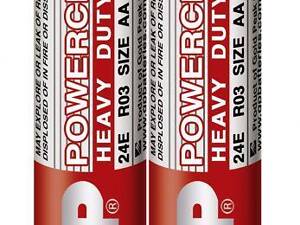 Батарейка GP POWERCELL 1.5V 24ER-S2 солевая R03, AAA (2шт сп.)