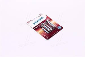 Батарейка LR03 / AAA Power Alkaline Blister 6шт (вир-во Philips) LR03P6BP/10 UA51