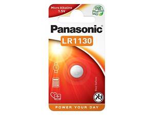 Батарейка Panasonic щелочная LR1130(389, V10GA, AG10, RW49, G10, GP89A, LR54) блистер, 1 шт.
