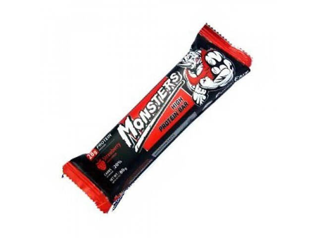 Батончик протеїновий Monsters Strong Max 80g (1086-100-57-8124361-20) - Фото 1