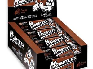 Батончики протеїновий Monsters Strong Max 80g x 20шт (1086-100-76-8914391-20)