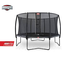 Батут Berg Champion D430 Grey + сетка Net Deluxe, Оригинал!