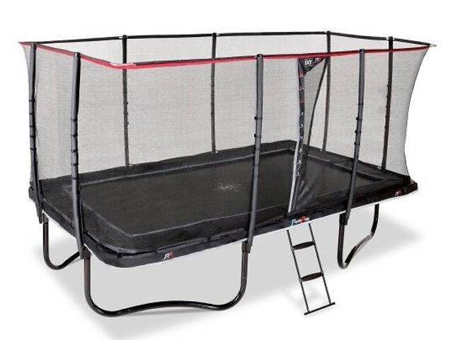 Батут EXIT PeakPro 275 х 458 см чёрный - Фото 1
