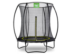 Батут EXIT Silhouette 183см ( до 2метров, детям, спорт) чёрный