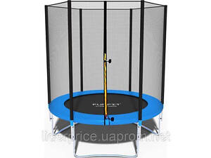 Батут Funfit 6ft (183см) синий с внешней сеткой, Оригинал!