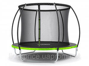 Батут с внутренней защитной сеткой 252 см LEOBRO Pro 8FT GREEN, Оригинал!