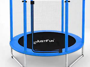 Батут Just Fun 152см Blue зовнішня сіткa