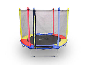 Батут Just Fun 152см Multicolor зовнішня сіткa