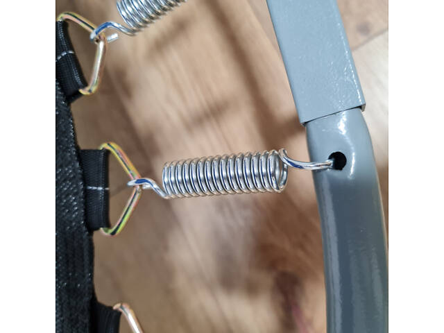 Батут комнатный складной FitToSky 102 см, синий - Фото 7