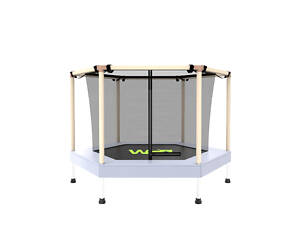 Батут манеж 122 см шестигранный с сеткой WCG Hexi S