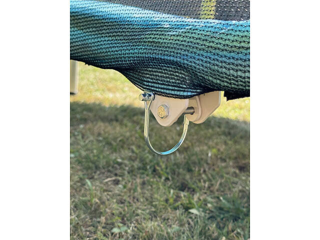 Батут манеж 170x107 см овальний із сіткою WCG Oval - Фото 3