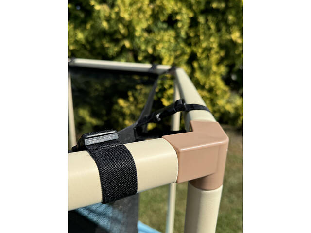 Батут манеж 173 см шестигранний із сіткою WCG Hexi M - Фото 6