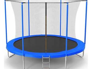 Батут Motion Sport Line 10ft (305cm) с внутренней сеткой синий
