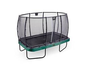 Батут прямоугольный, EXIT Elegant Premium 214х366 cm (джампинга, фитнеса, большой, детям, на 200кг)