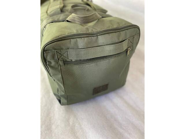 Баул - рюкзак 140л Олива - Фото 6