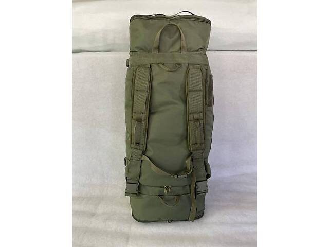 Баул - рюкзак 140л Олива - Фото 9