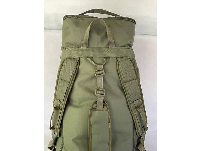 Баул - рюкзак 140л Олива - Фото 10