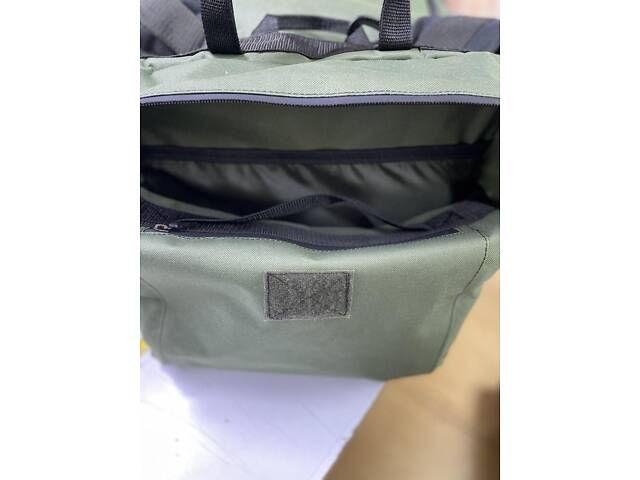 Баул - рюкзак 140л Олива - Фото 11