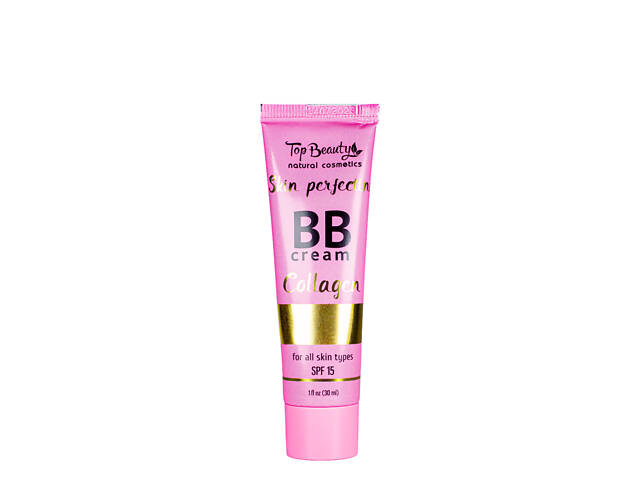 BB крем Top Beauty с коллагеном и SPF15, 30 мл