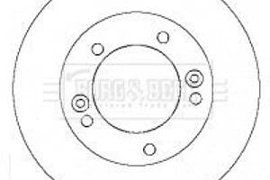 Гальмівний диск Borg & Beck BBD5132