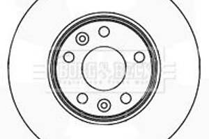 BBD5163 BORG & BECK - Диск гальмівний (2 шт)