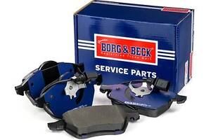 Комплект гальмівних накладок, дискове гальмо Borg & Beck BBP1447