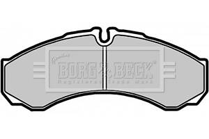 Комплект гальмівних накладок, дискове гальмо Borg & Beck BBP1554